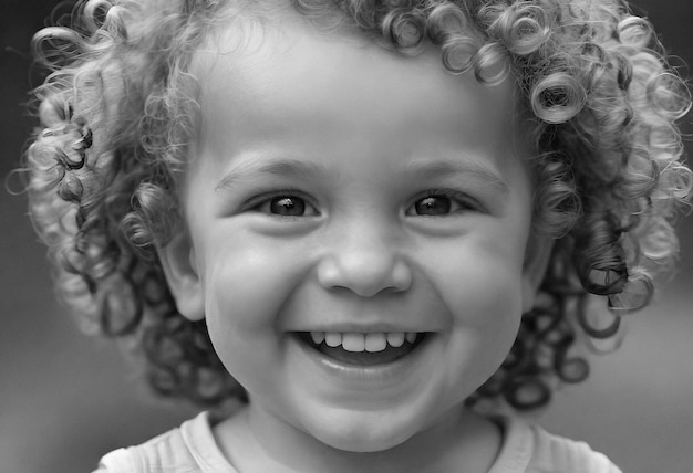 Gratis foto kinderdag vieren met een schattig kind portret