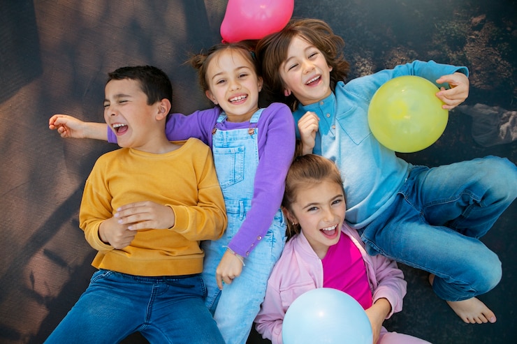 Gratis Foto kinderen die plezier hebben op zomerkamp