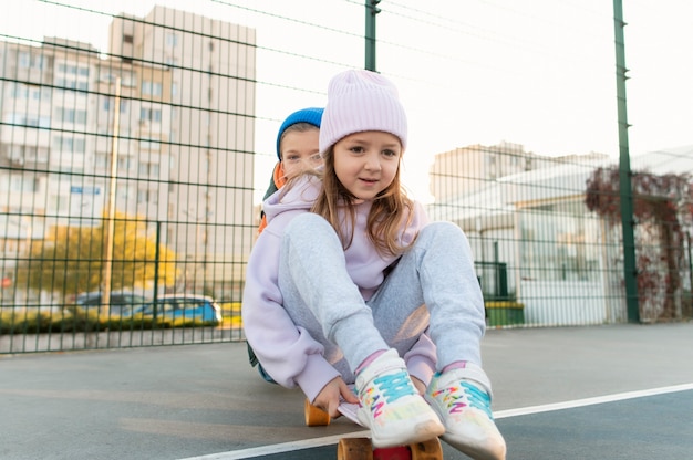 Kinderen samen plezier