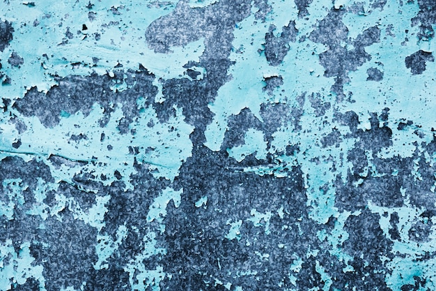 Kleurovergang blauwe muur sjabloon met kopie ruimte