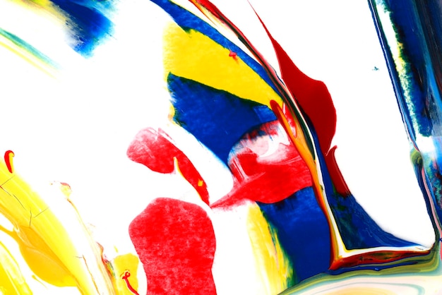 Gratis foto kleurrijke abstracte acryl het schilderen achtergrond