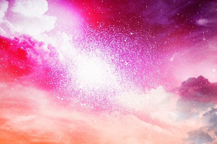 Gratis Foto kleurrijke abstracte universum gestructureerde achtergrond
