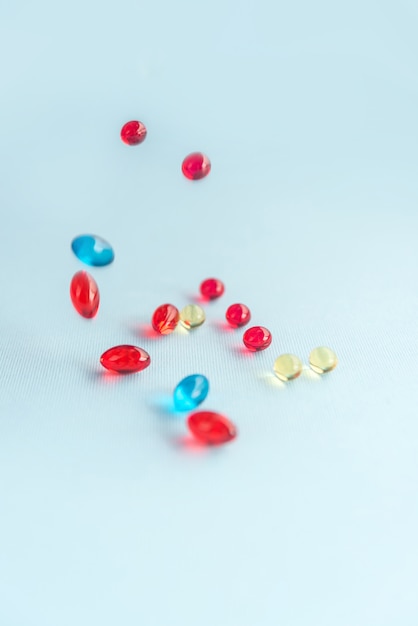 Kleurrijke capsules