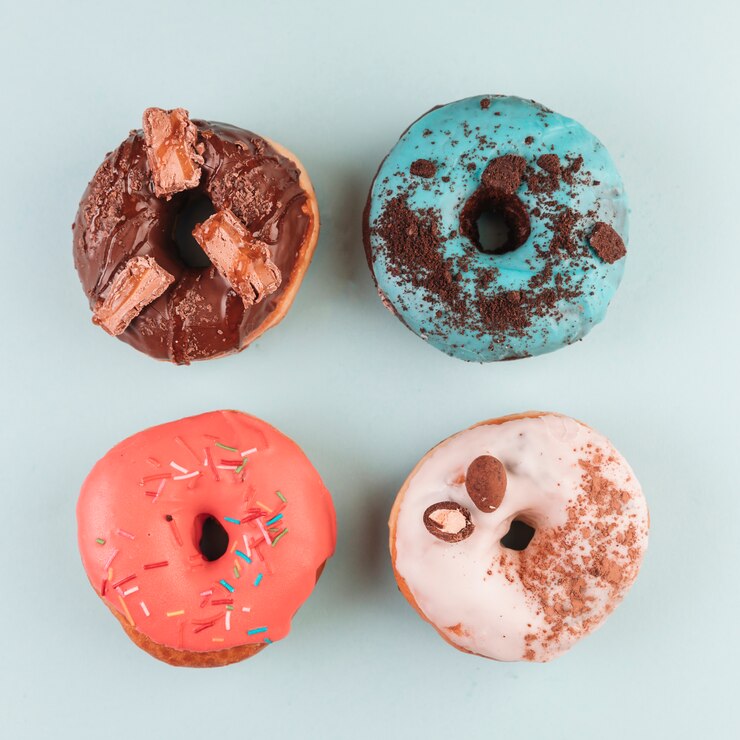 Gratis Foto kleurrijke donuts