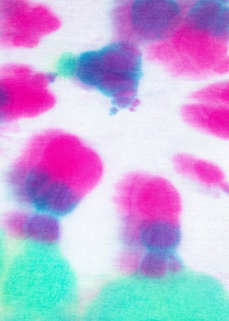 Kleurrijke kleurovergang tie-dye stof textuur