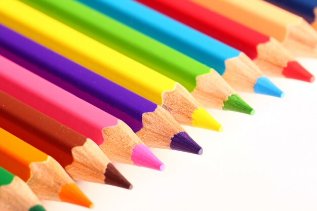 Kleurrijke potloden