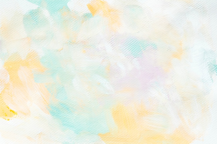 Gratis Foto kleurrijke verf op een canvas