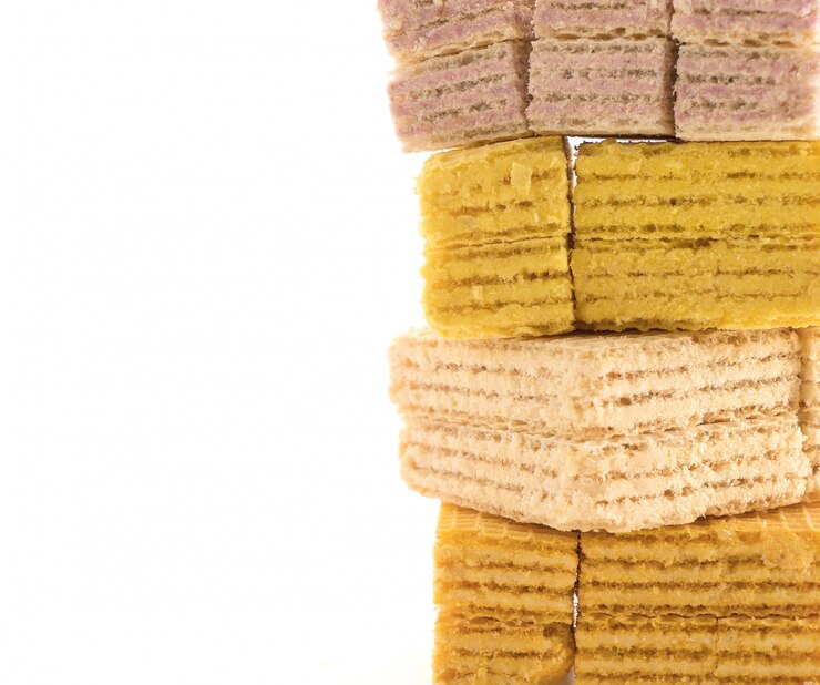 Gratis Foto kleurrijke wafer