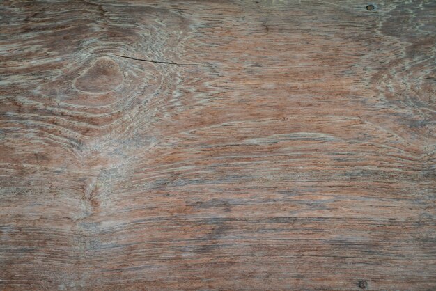 Knoop op een houten plank close-up