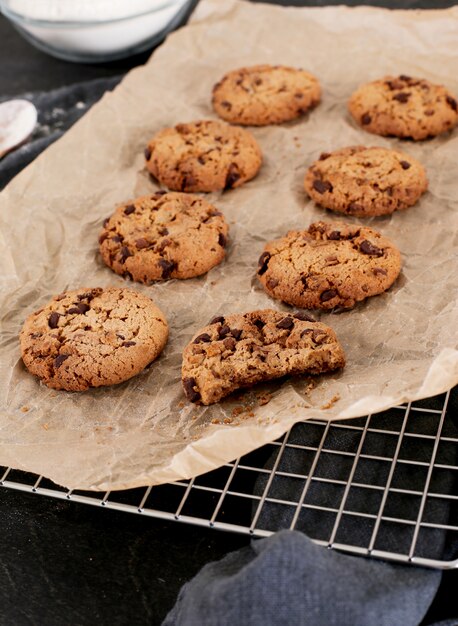 Koekjes bakken in de oven