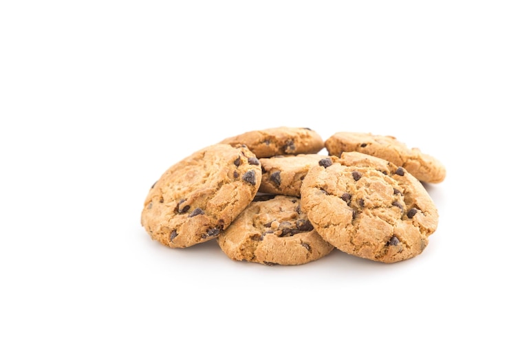 Gratis Foto koekjes op wit