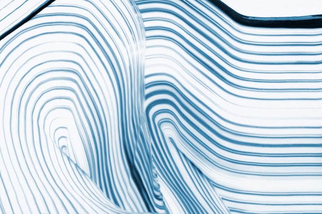 Koele blauwe geweven achtergrond golvende patroon abstracte kunst