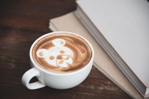 koffiekopje latte art