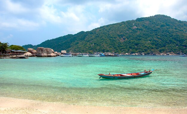 Gratis foto koh nangyuan, surat thani, thailand