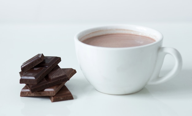 Kopje chocolademelk