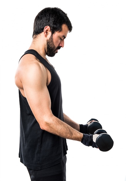 Kracht biceps lifting power dumbbell