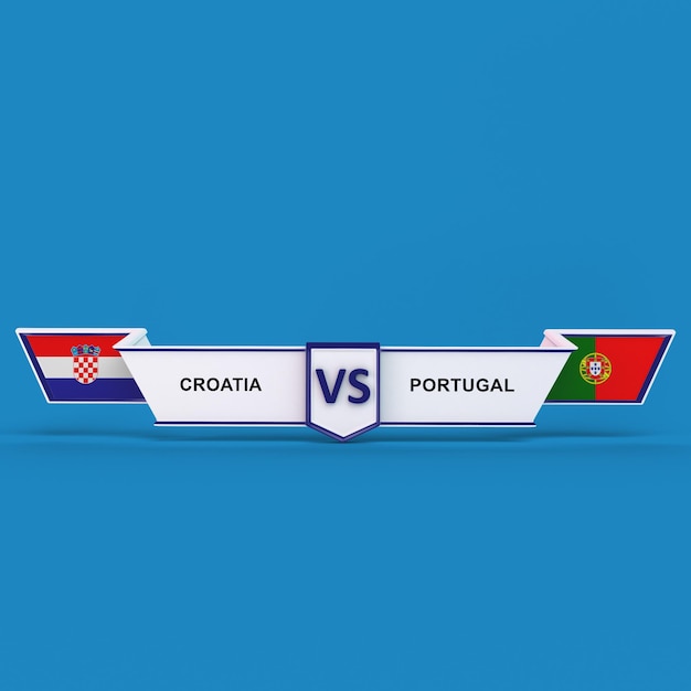 Gratis foto kroatië versus portugal