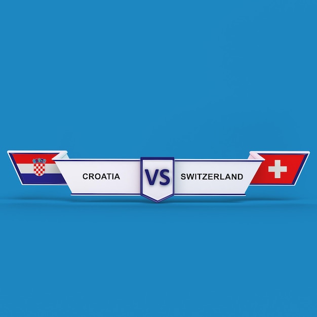 Gratis foto kroatië versus zwitserland