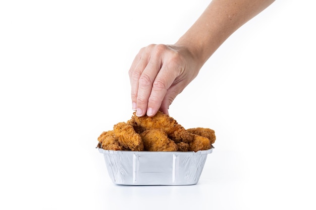 Krokante Kentucky fried chicken in box