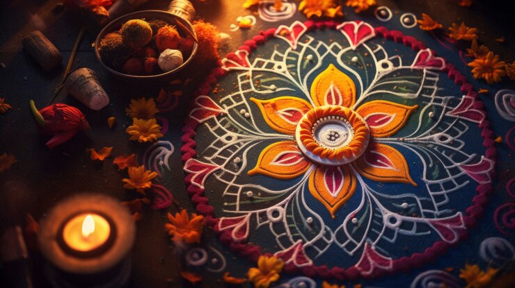 Gratis Foto kunst gemaakt voor de indiase dag van de republiek
