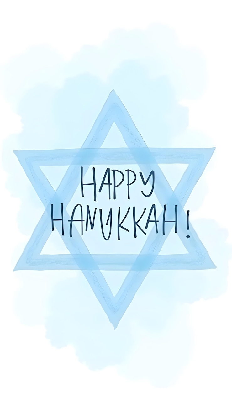 Gratis Foto kunstzinnige hanukkah groeten