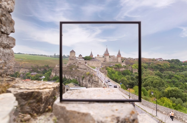 Gratis foto landschap inlijsten tijdens het reizen