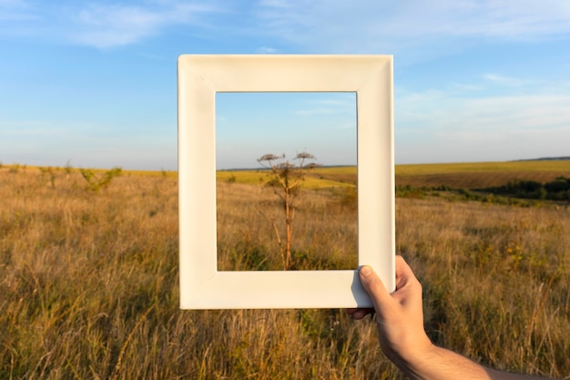 Landschap inlijsten tijdens het reizen