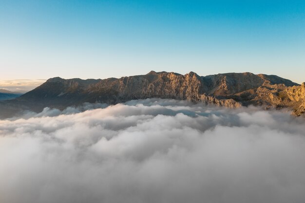 Landschap van bergen in Turkije