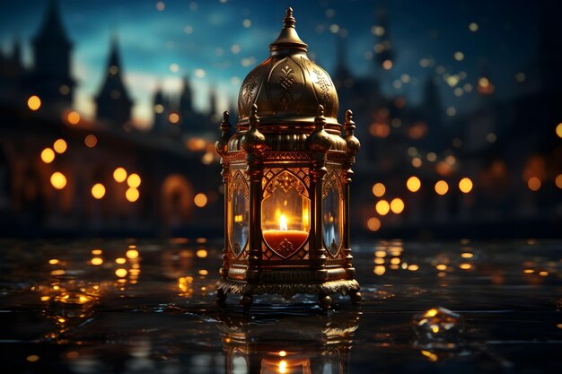 lantaarn islamitisch nieuwjaars behang