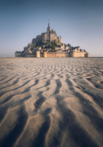 Le Mont-Saint-Michel in Normandië, Frankrijk