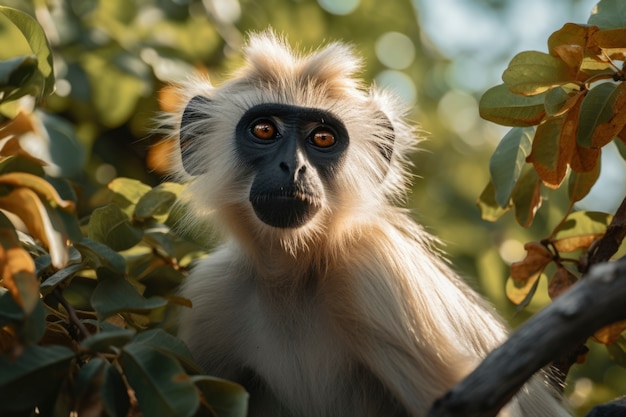 Gratis foto leefstijl van apen in de natuur