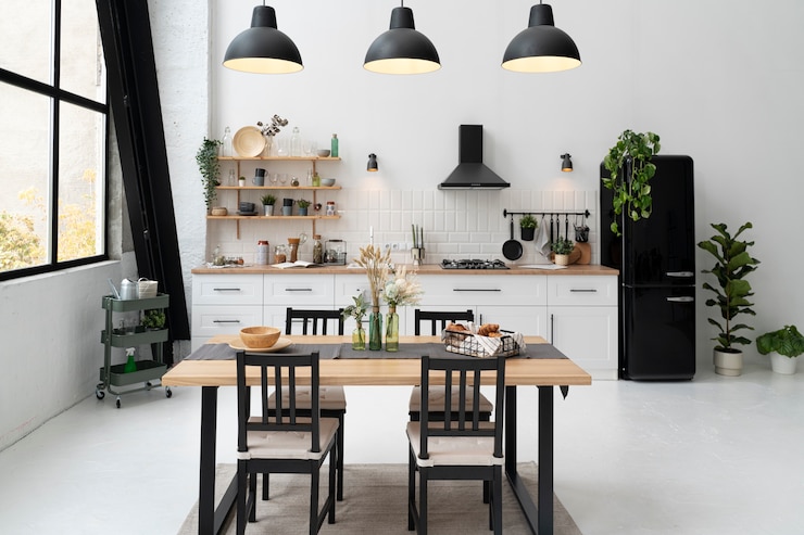 Gratis Foto lege moderne kamer met meubilair