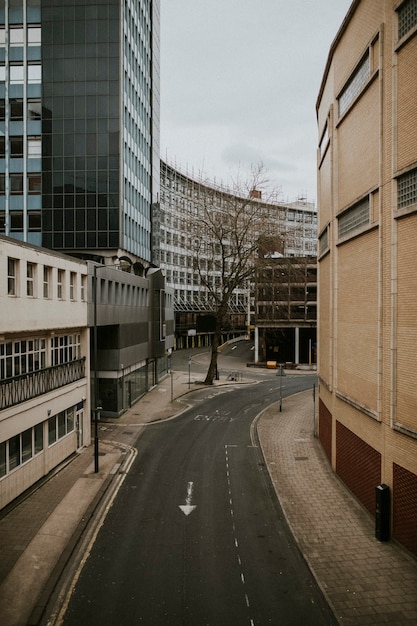 Lege straten tijdens coronaviruspandemie