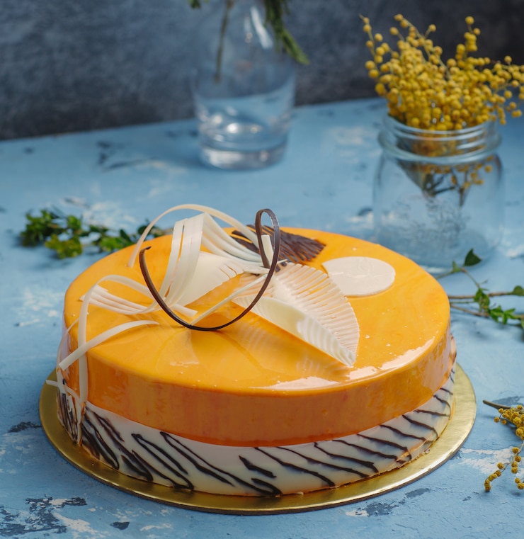 Gratis Foto lekkere cake op de tafel