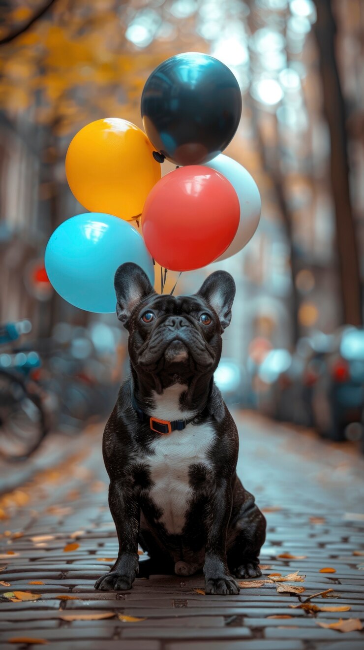Gratis Foto leuke bulldog levensstijl