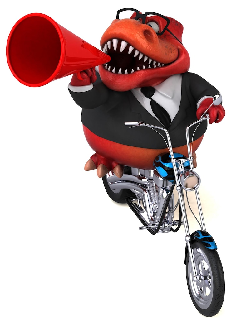 Gratis Foto leuke trex 3d illustratie