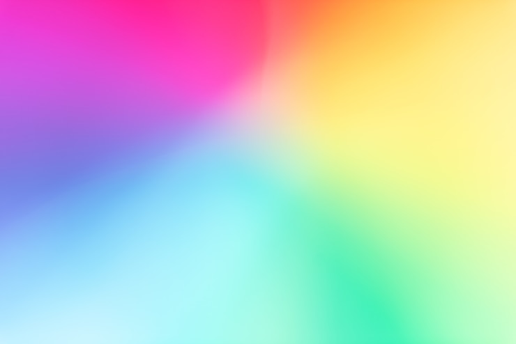 Gratis Foto levendige wazig kleurrijke wallpaper achtergrond