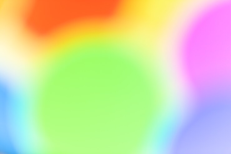 Gratis Foto levendige wazig kleurrijke wallpaper achtergrond