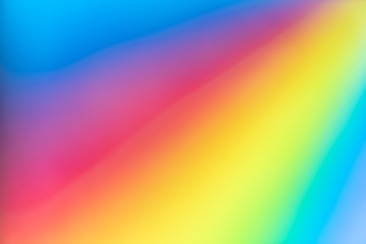 Gratis Foto levendige wazig kleurrijke wallpaper achtergrond
