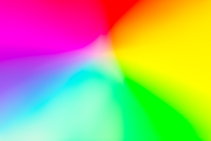Gratis Foto levendige wazig kleurrijke wallpaper achtergrond