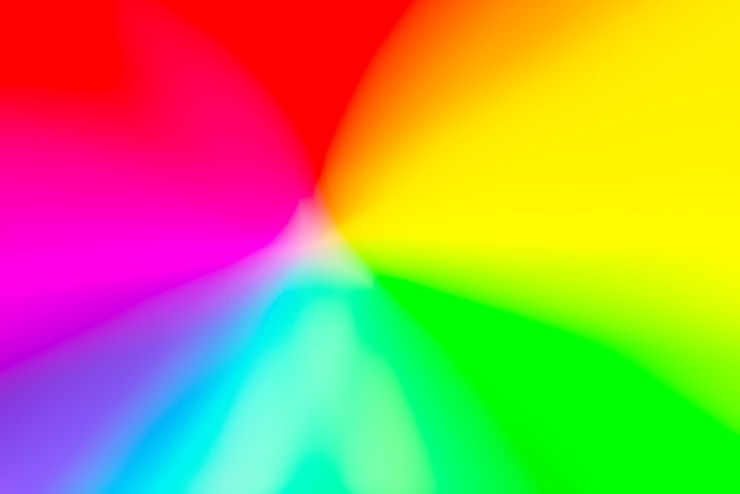 Gratis Foto levendige wazig kleurrijke wallpaper achtergrond