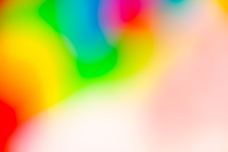 Gratis Foto levendige wazig kleurrijke wallpaper achtergrond