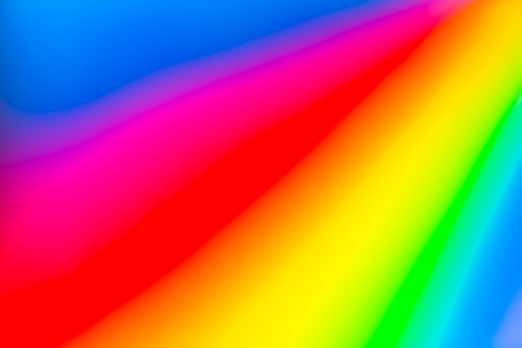 Gratis Foto levendige wazig kleurrijke wallpaper achtergrond