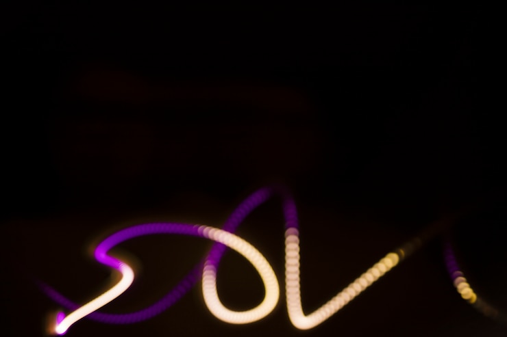 Gratis Foto licht streep lijnen achtergrond