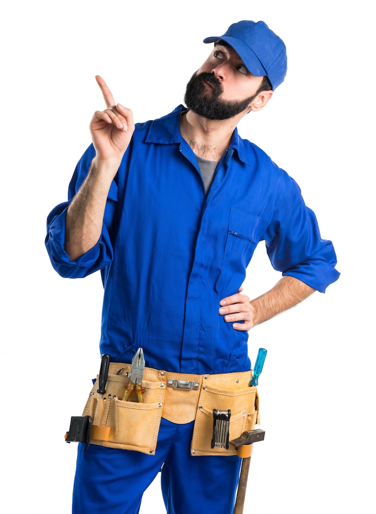 Gratis Foto loodgieter denken