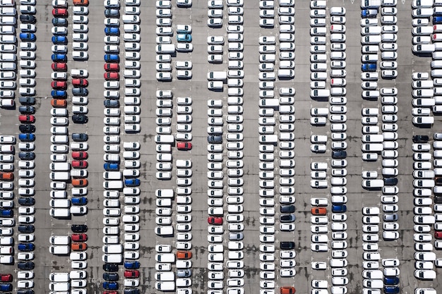 Luchtfoto's met parkeerplaats