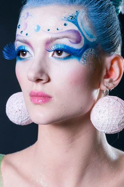 Make-up en haar artiesten competitie