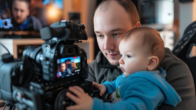 Gratis foto maker van inhoud voor ouders