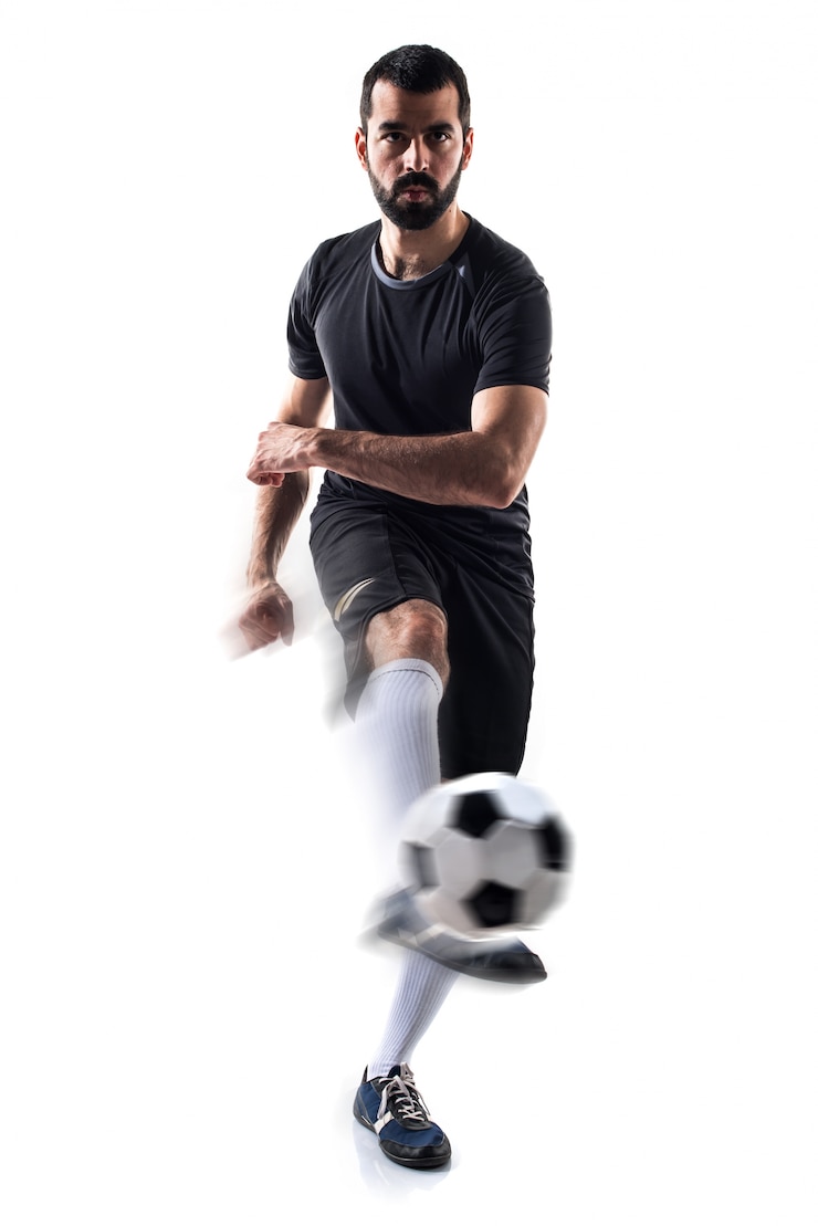 Gratis Foto man voetbal spelen