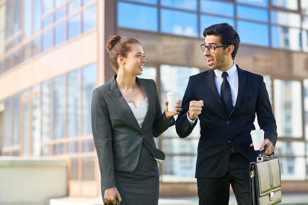 Managers na het werk